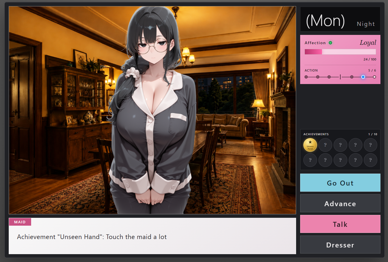 Screenshot 6 for FreAI: Maid Pygmalion / ふれあいメイド・ピグマリオン