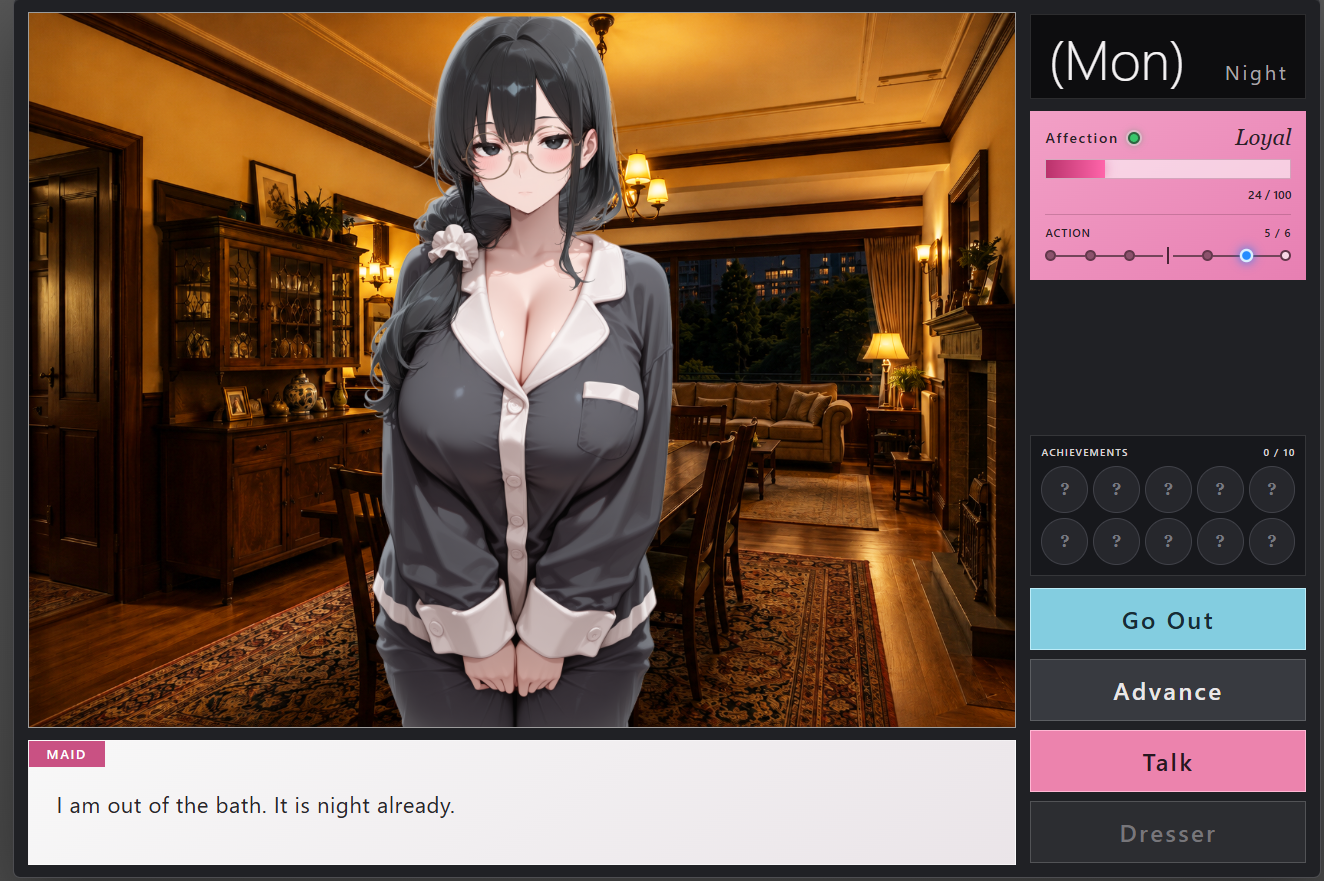 Screenshot 5 for FreAI: Maid Pygmalion / ふれあいメイド・ピグマリオン