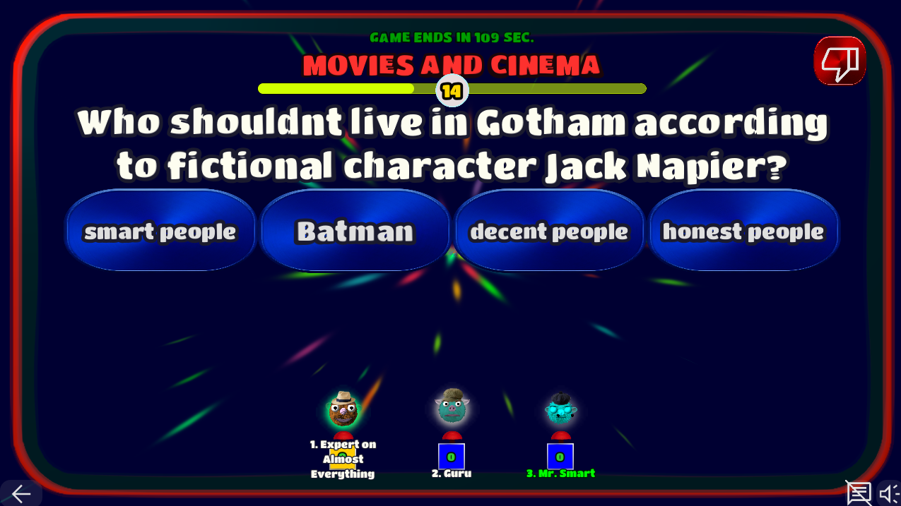Screenshot 2 for Crazy Multiplayer Quiz Arena