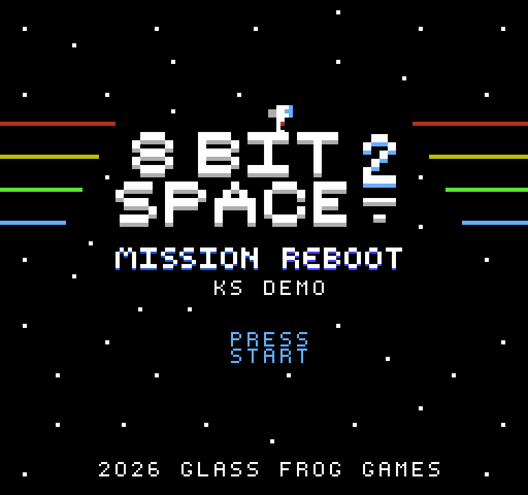Screenshot 2 for 8-Bit Space 2: Mission Reboot [NES Demo]