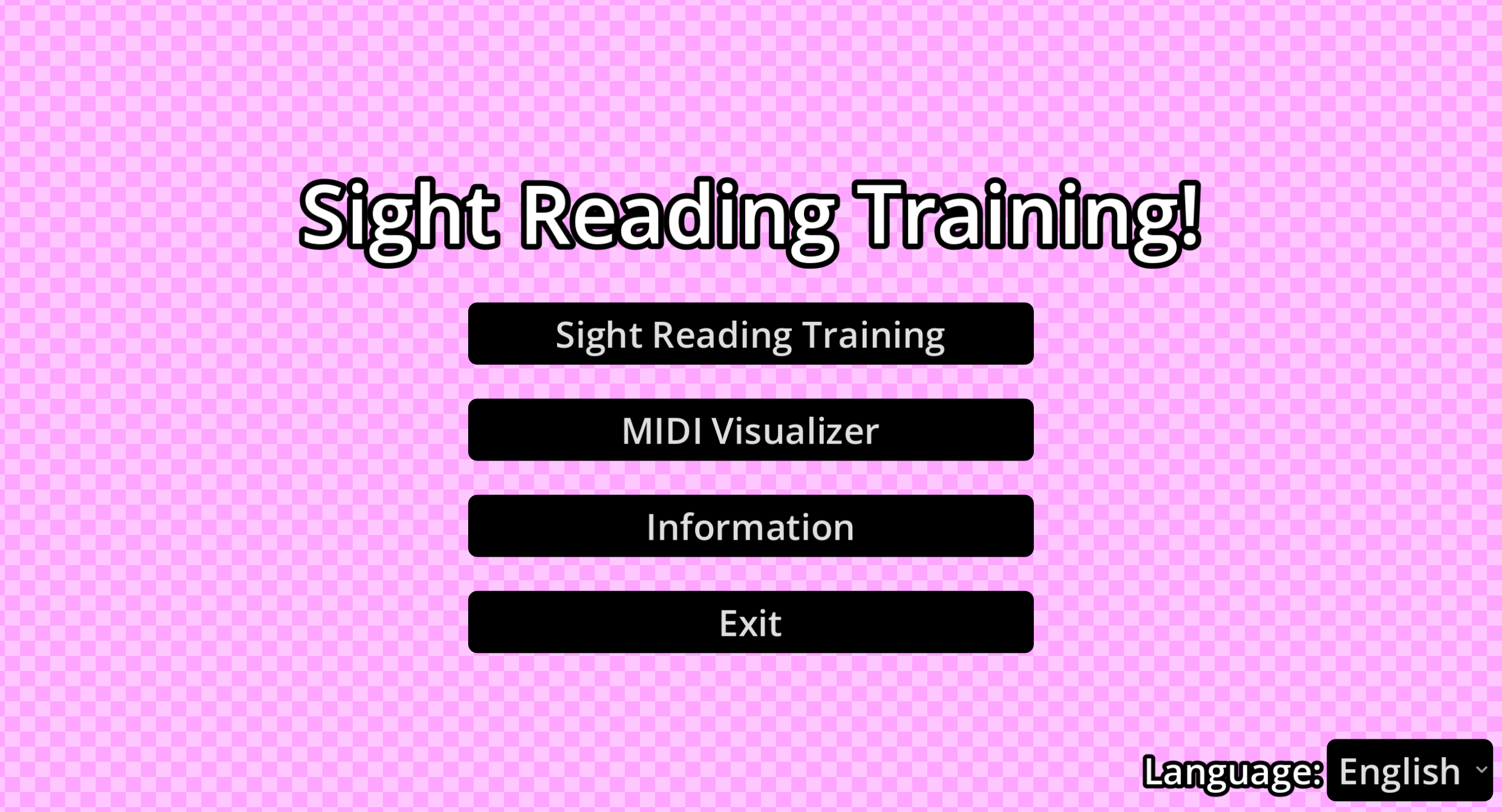 Screenshot 2 for Sight Reading Pitch Trainer