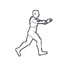 Silly run animation