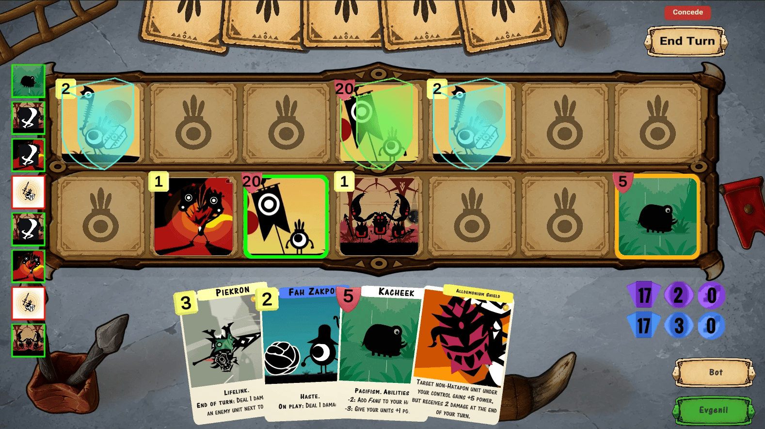 Screenshot 3 for Patapon Card Game