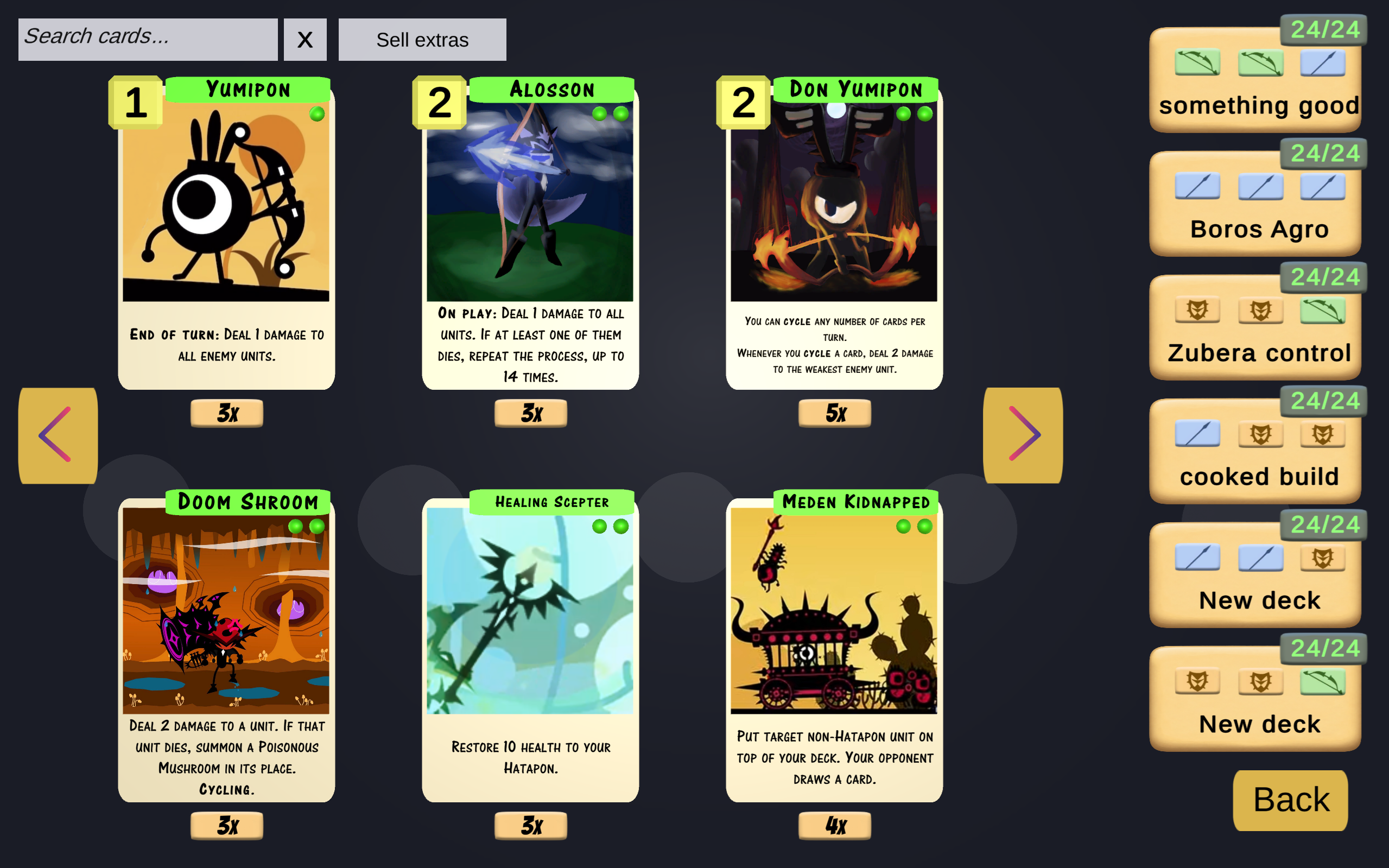 Screenshot 4 for Patapon Card Game