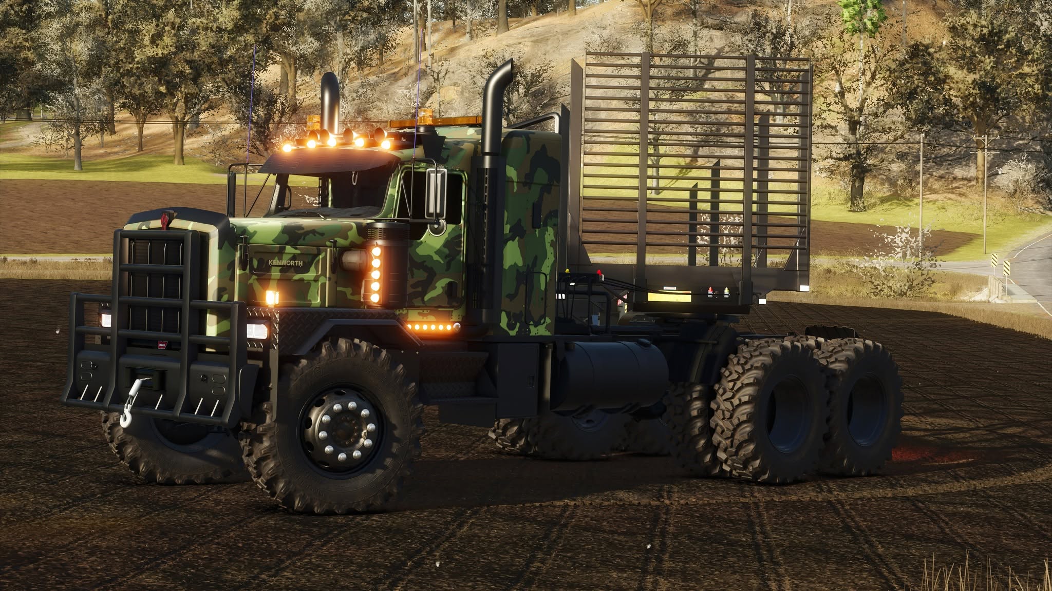 Screenshot 10 for FS25 - Kenworth C500