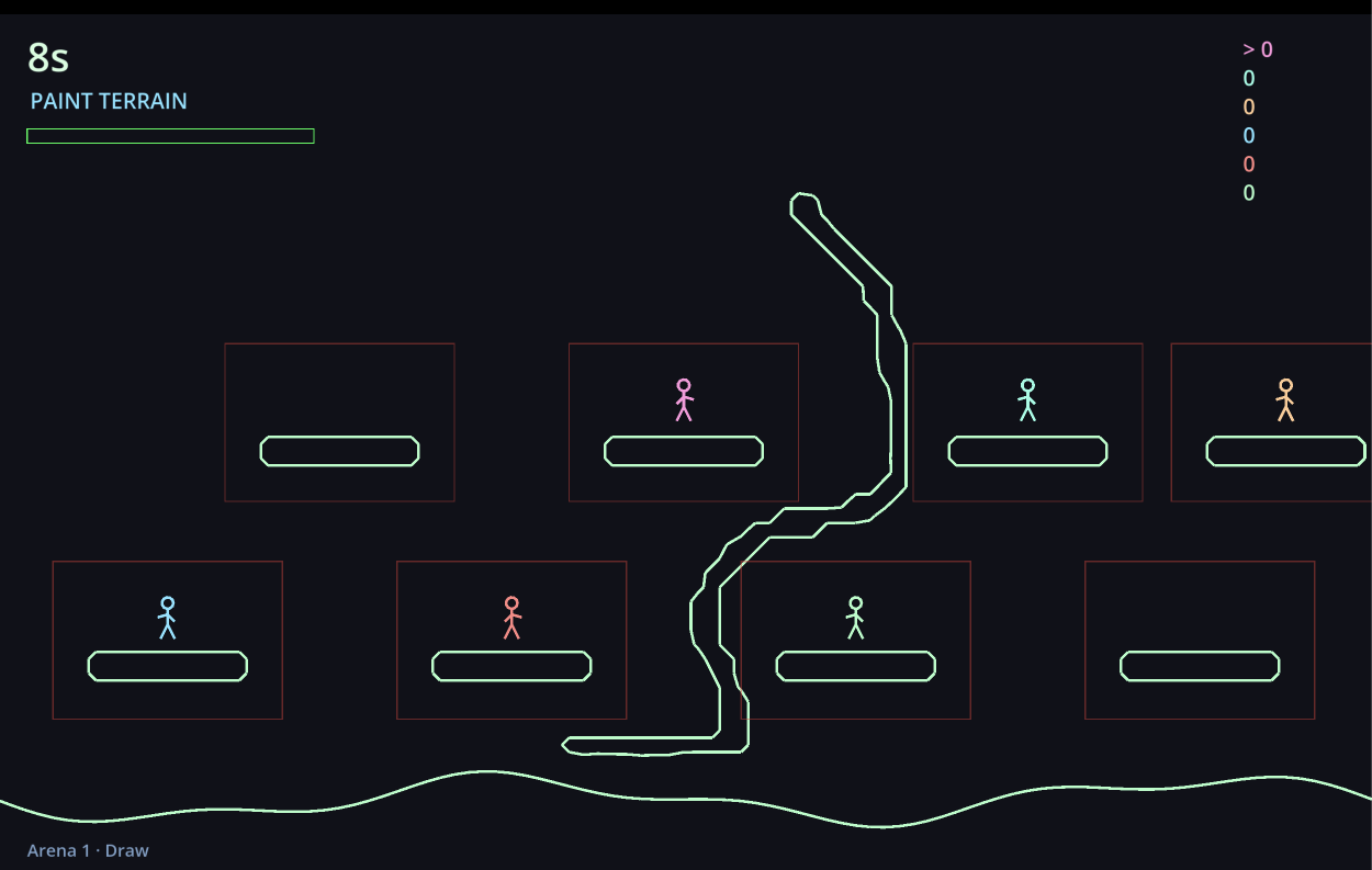 Screenshot 3 for neon-platform-shooter