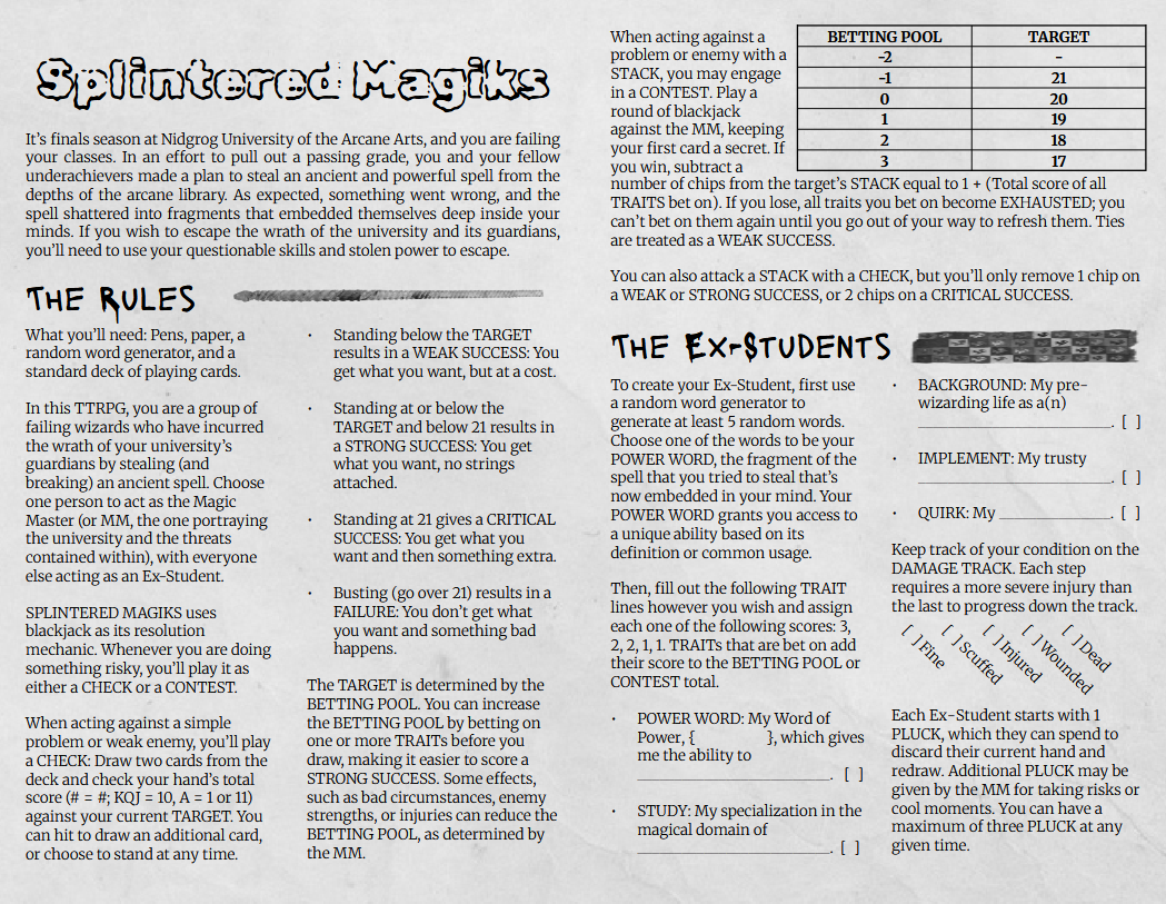 Screenshot 3 for Splintered Magicks