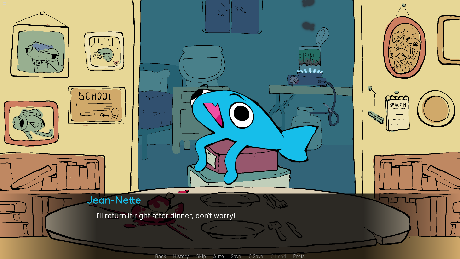 Screenshot 5 for F.I.S.H.W.L.E.G. A Date w/ Jean-Nette