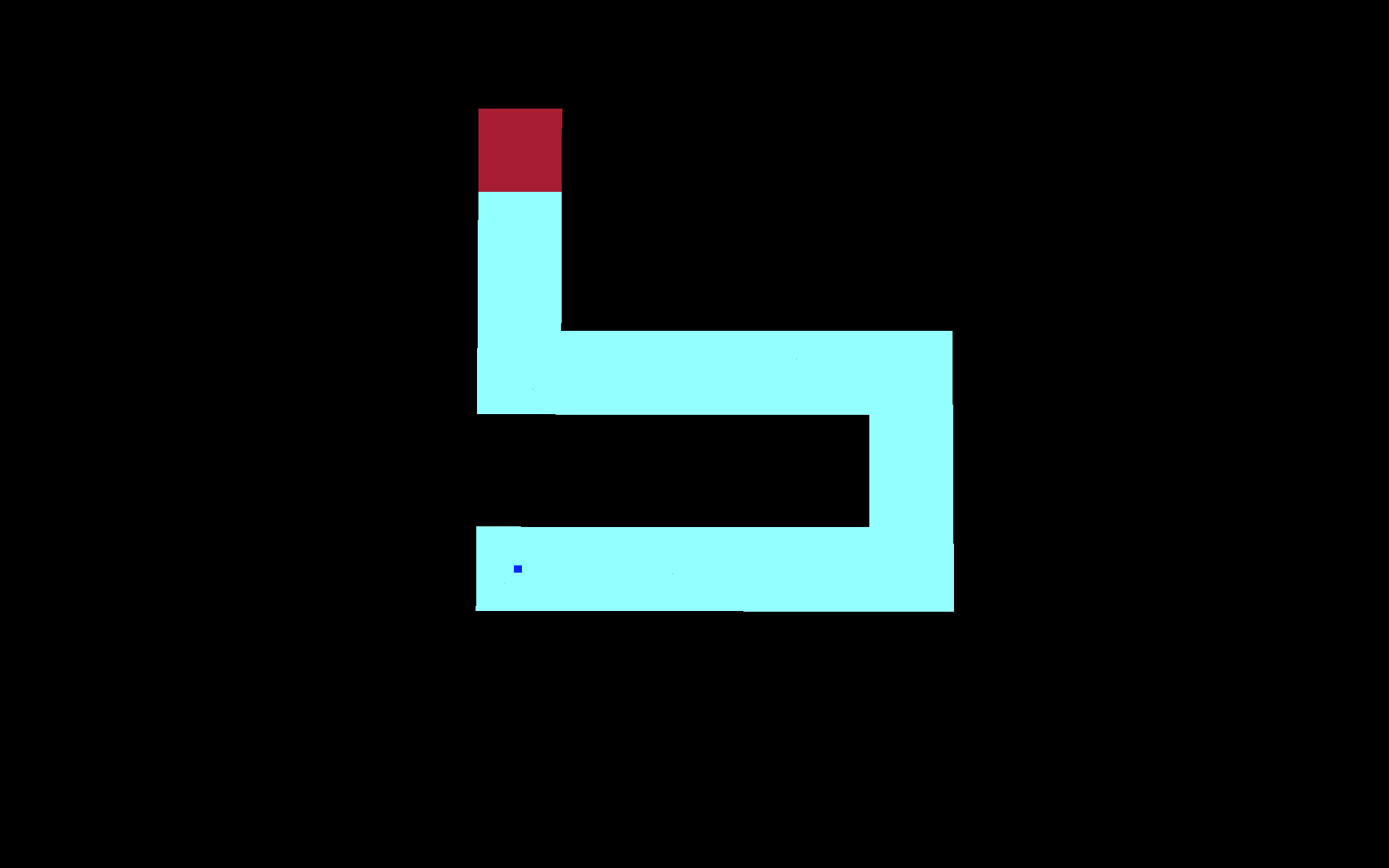 Screenshot 2 for the Maze Game