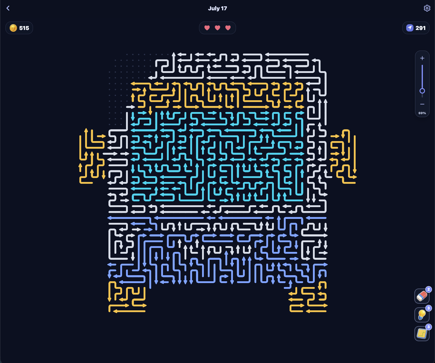 Screenshot 2 for Arrows Puzzle Escape