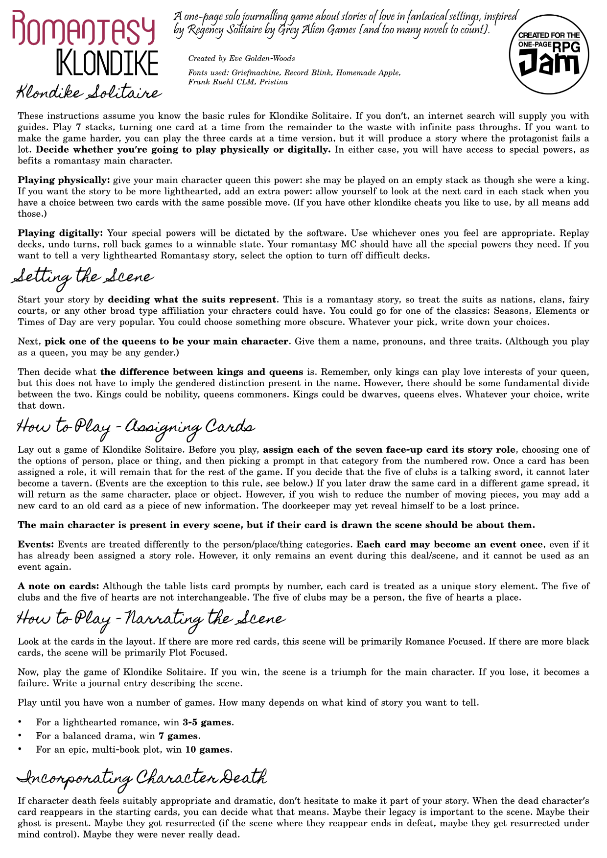 Screenshot 2 for Romantasy Klondike