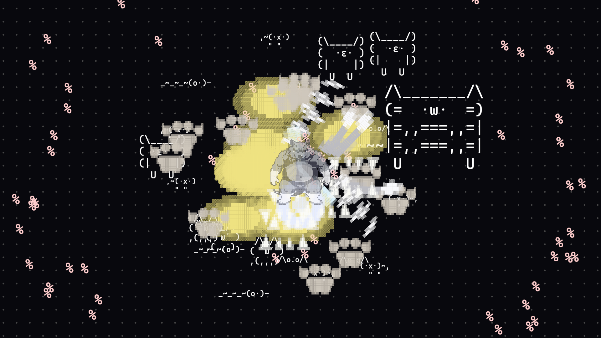 Screenshot 6 for ASCII SURVIVOR: The Big Fat Wolf