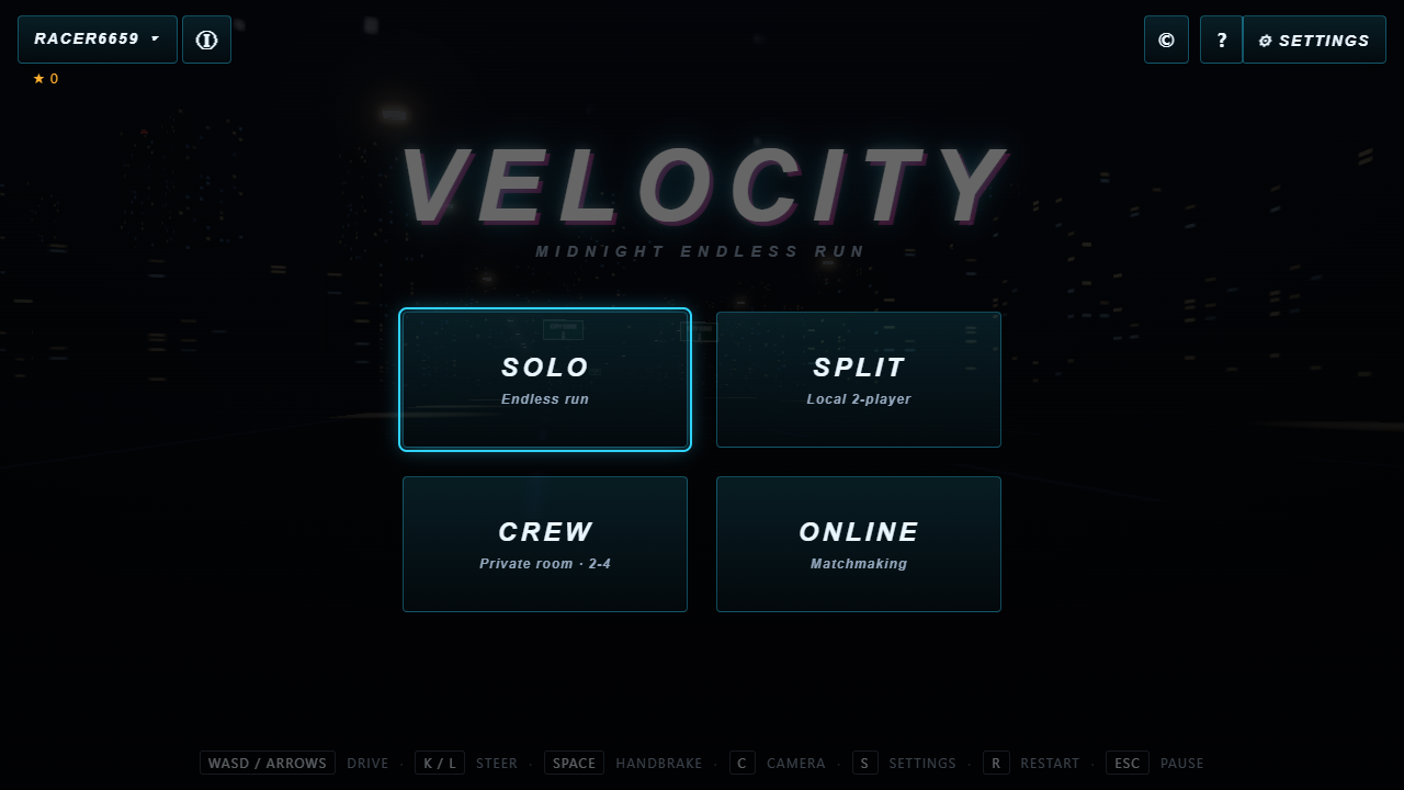 Screenshot 2 for Velocity - Midnight Run