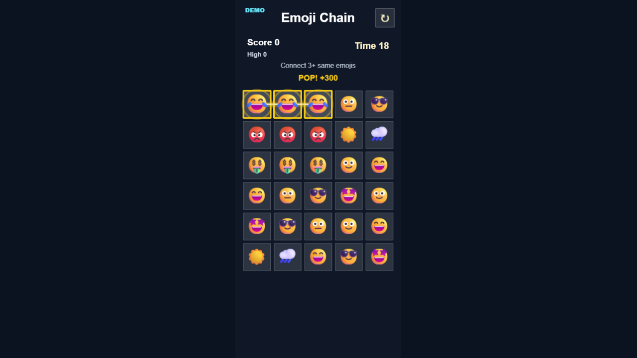 Screenshot 2 for Emoji Chain