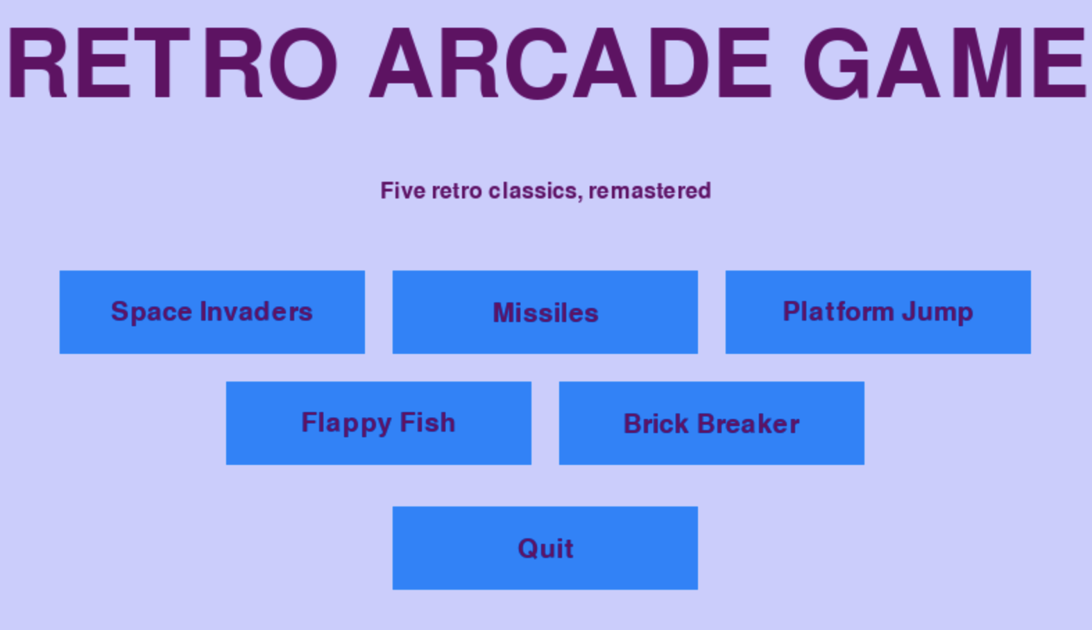 Screenshot 2 for Retro Arcade
