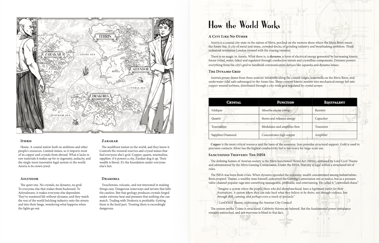 Screenshot 2 for Kings of Copper TTRPG