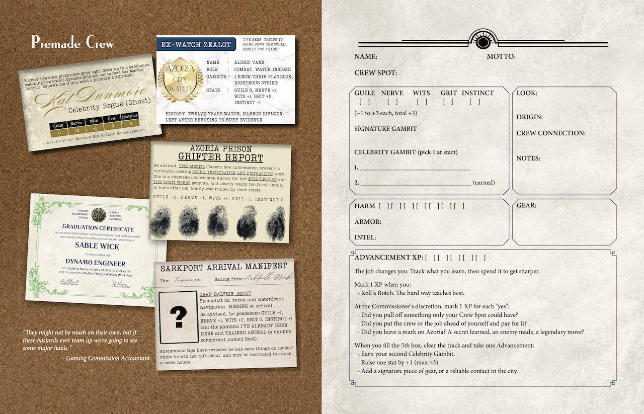 Screenshot 4 for Kings of Copper TTRPG