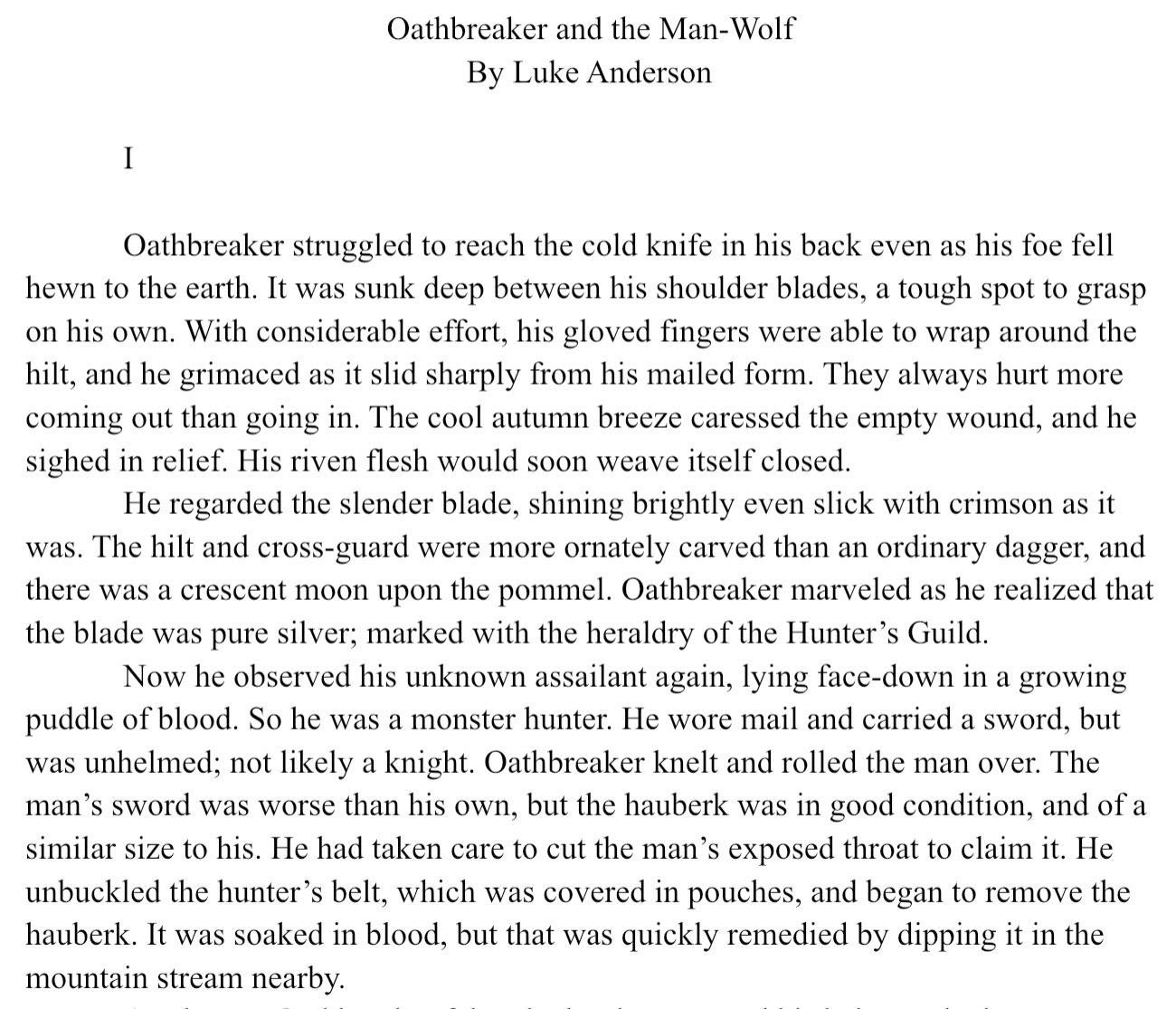 Screenshot 3 for Oathbreaker and the Man-Wolf