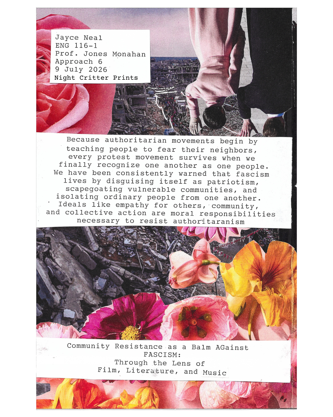 Screenshot 5 for Community as a Balm Against Fascism: Through the Lens of Film, Music, and Lit