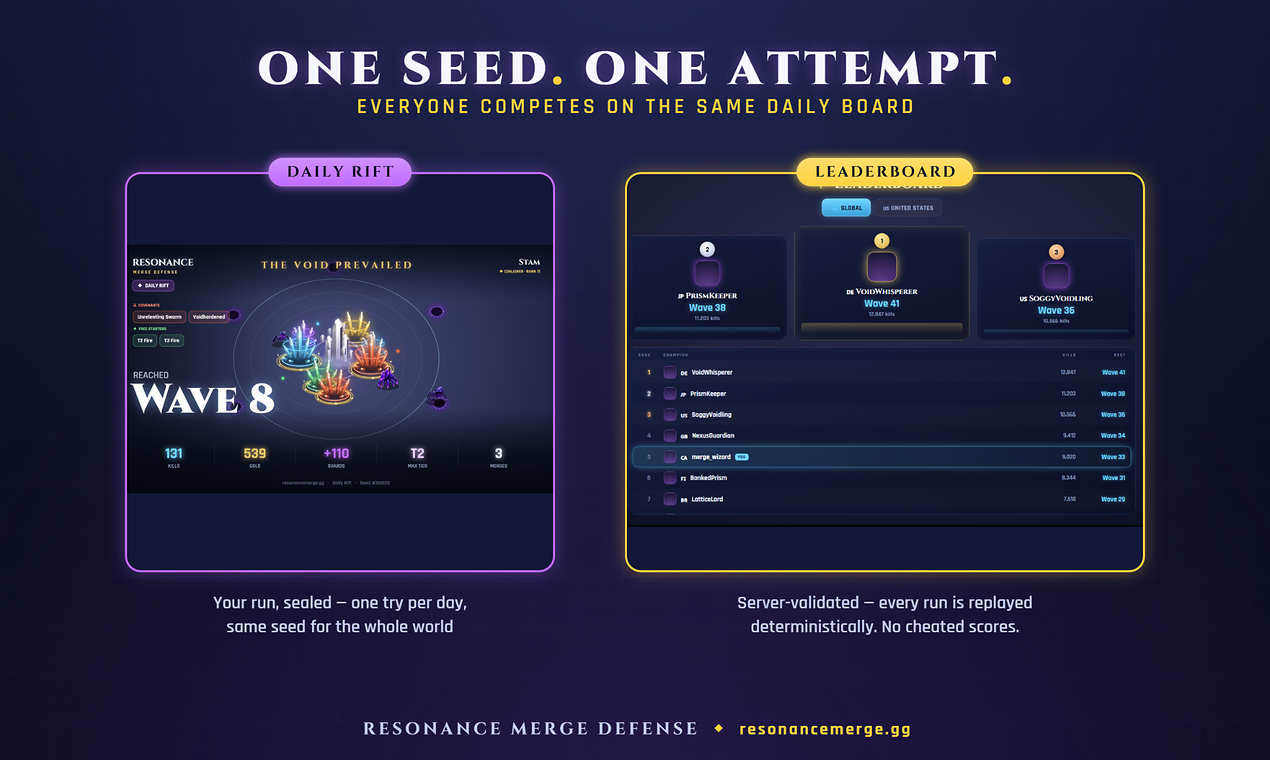 Screenshot 2 for Resonance Merge Defense