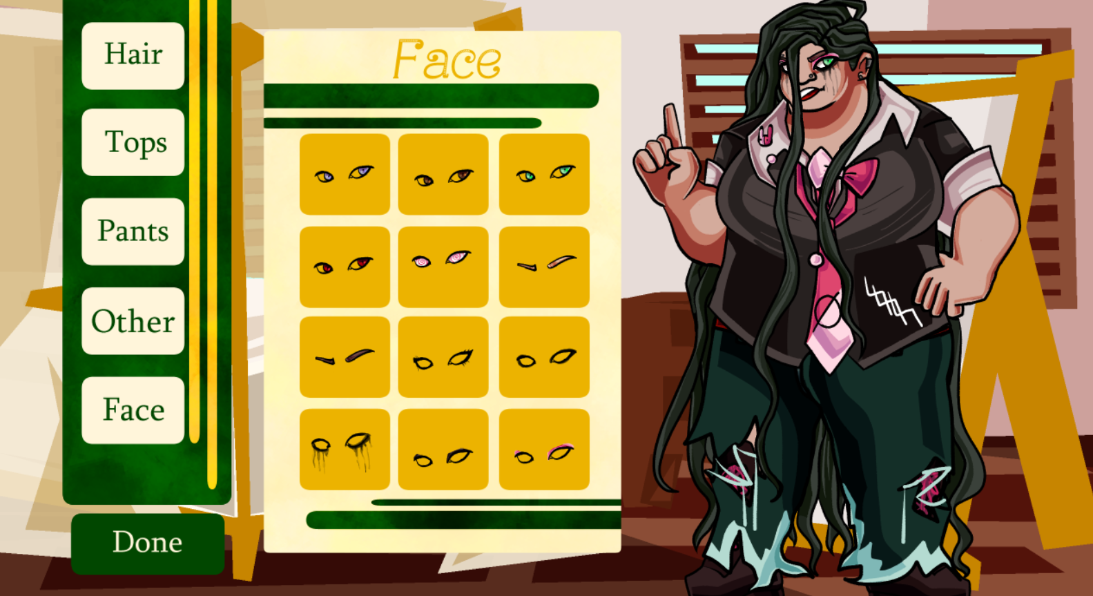 Screenshot 2 for Error: Off Script - Alternate Imposter Dress Up Game