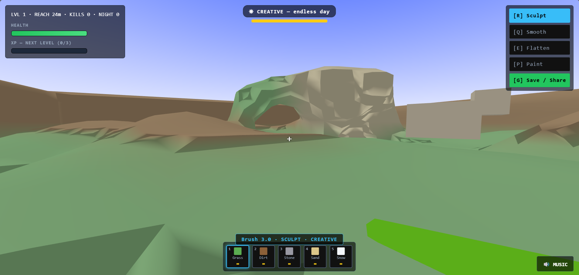 Screenshot 2 for Sculpt World Survival