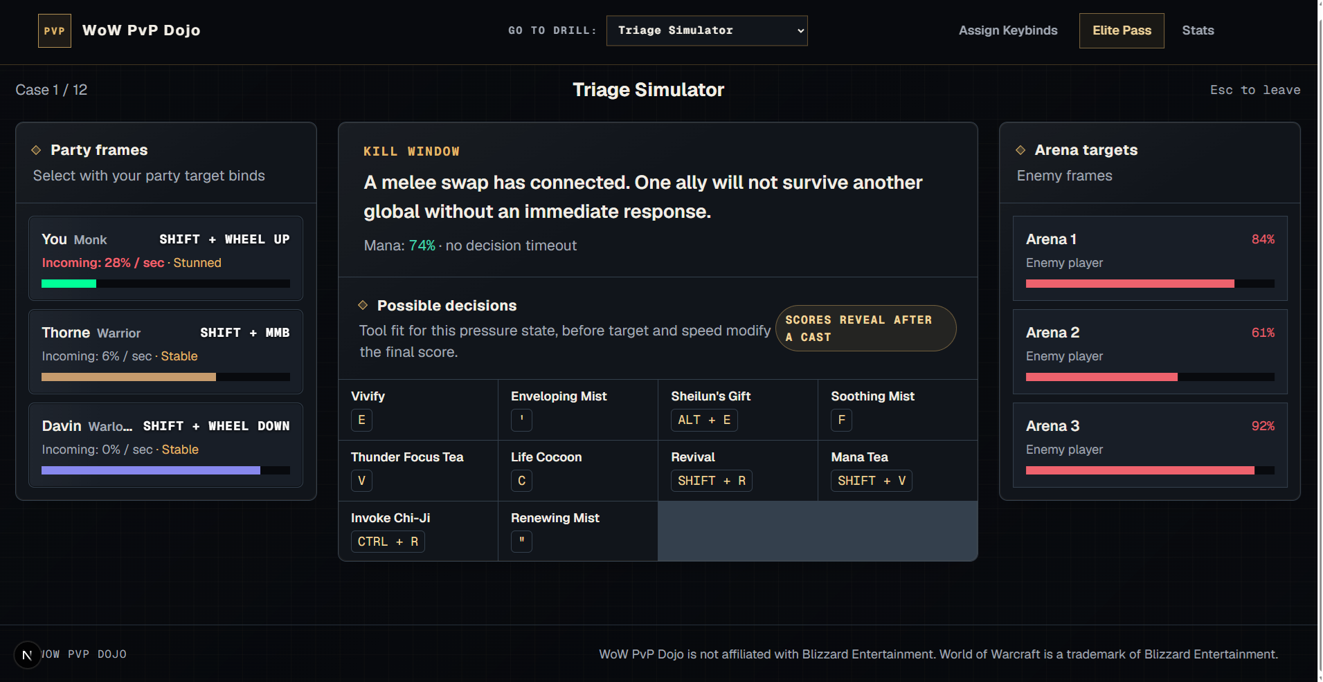 Screenshot 4 for WoW PvP Dojo - ELITE