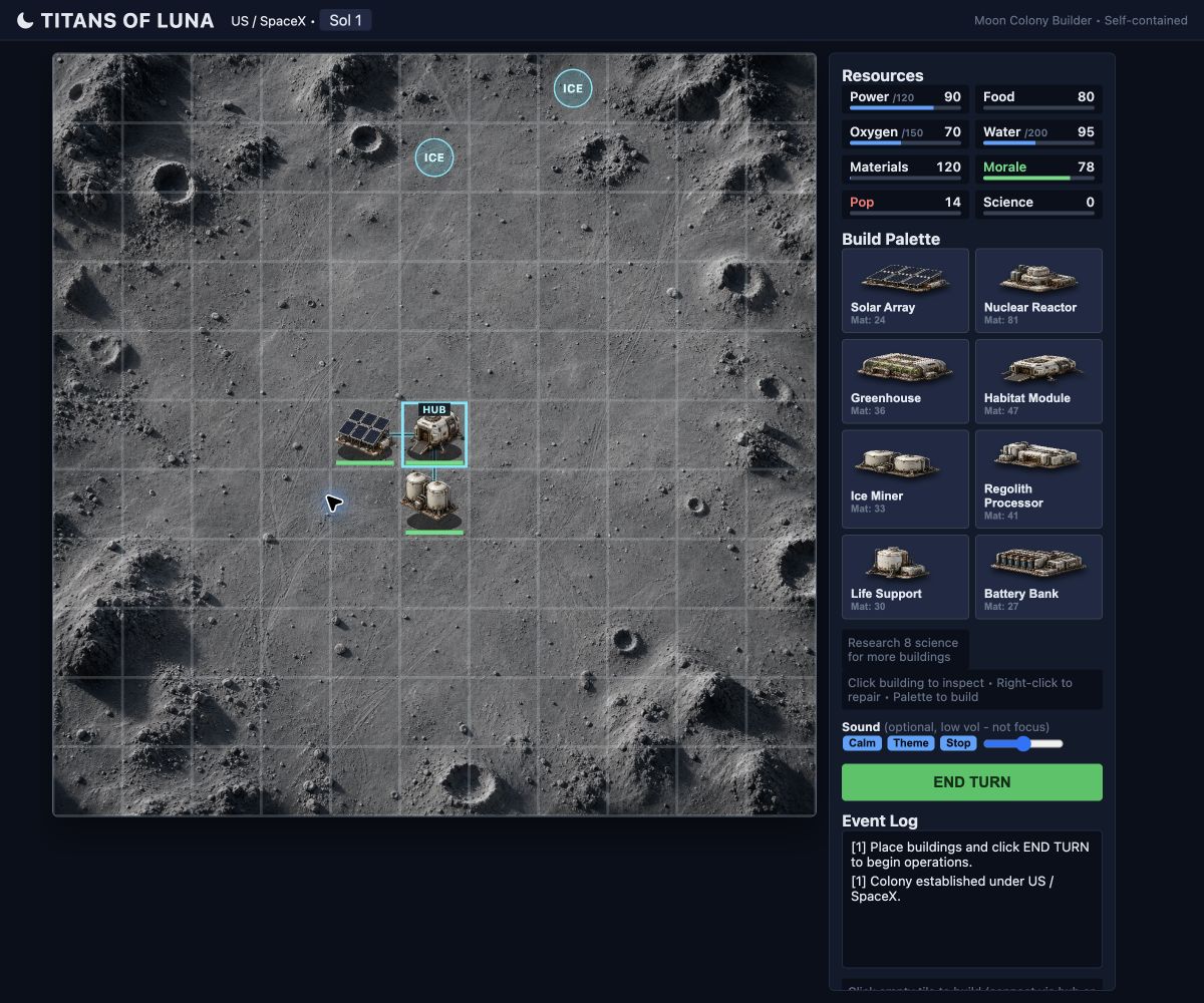 Screenshot 3 for Titans of Luna