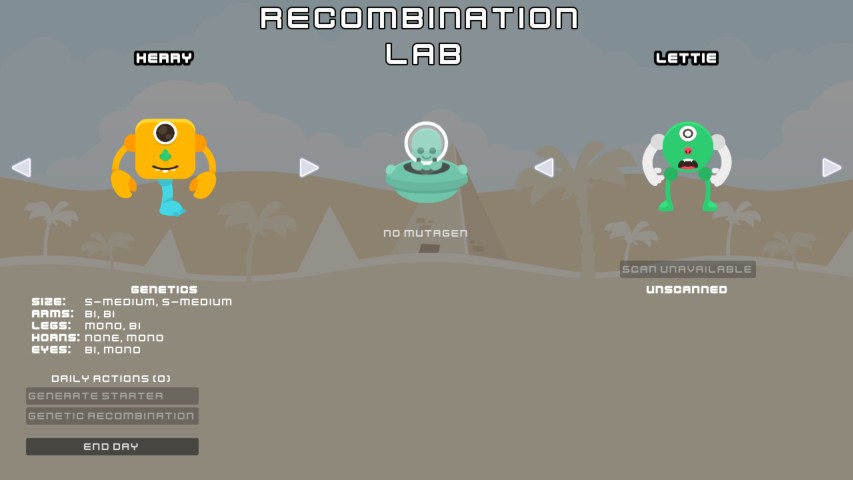 Screenshot 3 for Monster Recombinator Battle Simulator