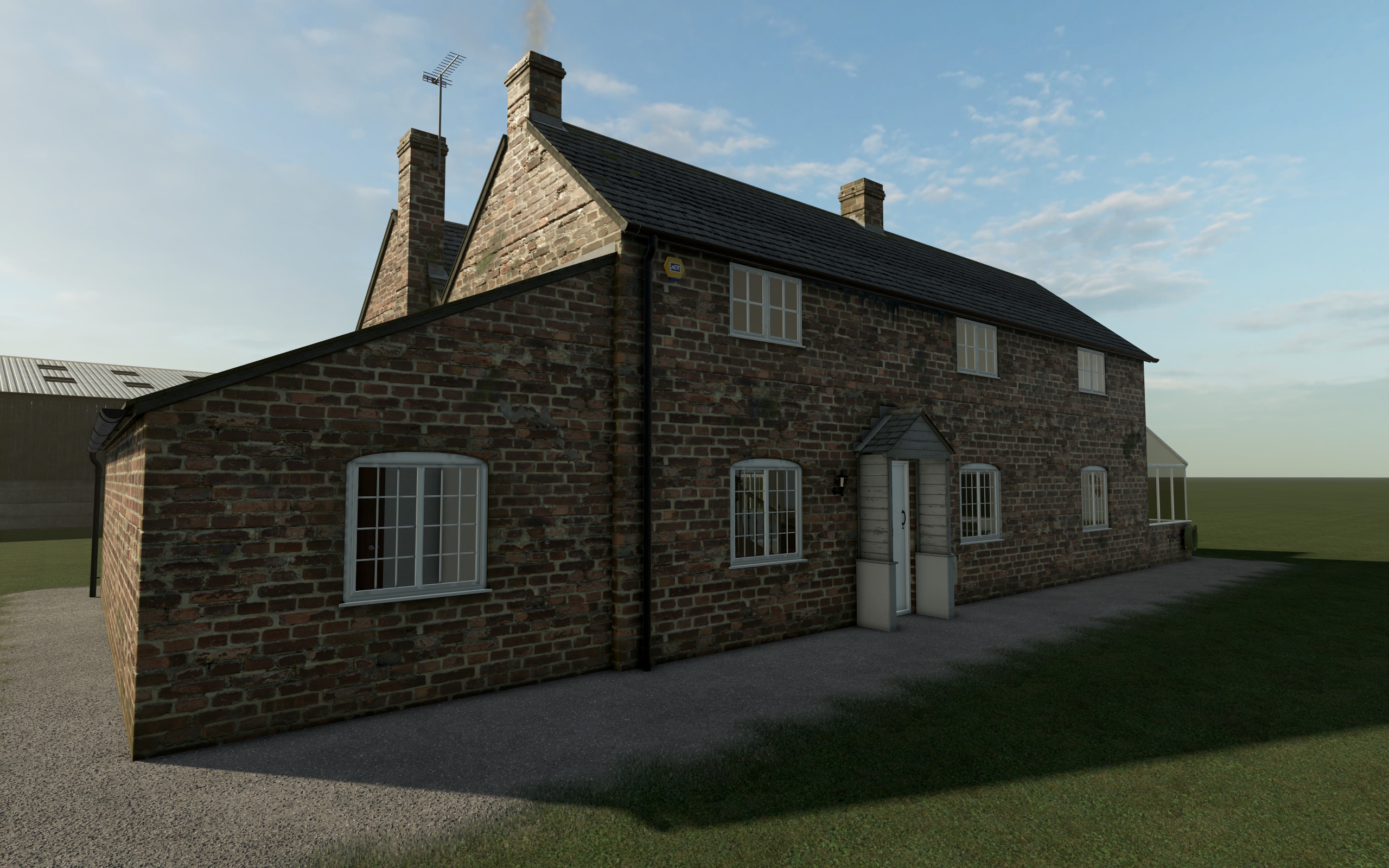 Screenshot 3 for Witcombe Park Farm Building Pack FS25