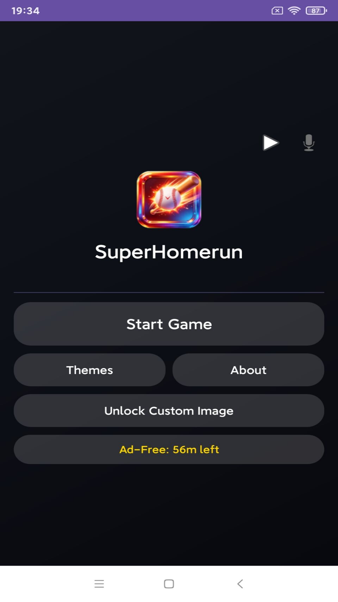 Screenshot 3 for Super Homerun: Brick Breaker