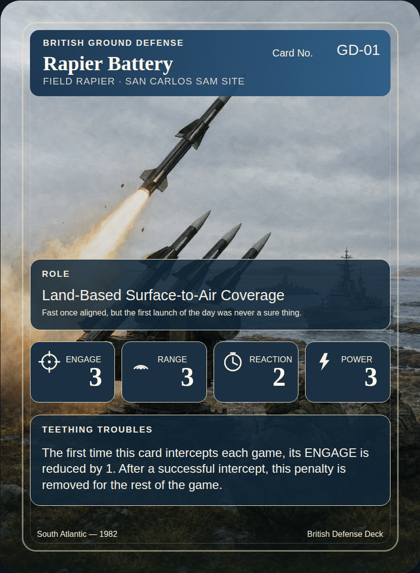 Screenshot 4 for 1982: South Atlantic: A Falklands War Card Game - PNP