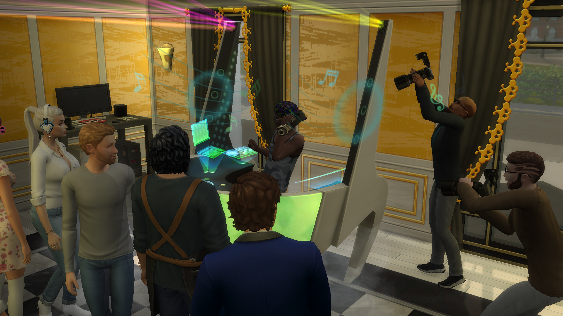 Screenshot 3 for The DJ Mod V1.0 (Sims 4)