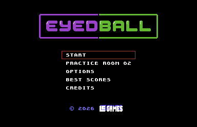 Screenshot 2 for EyedBall (C64)