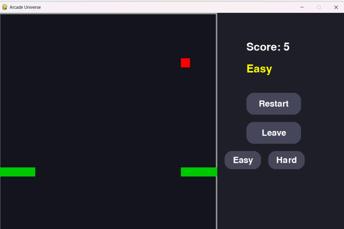 Screenshot 3 for arcade universe 0.2