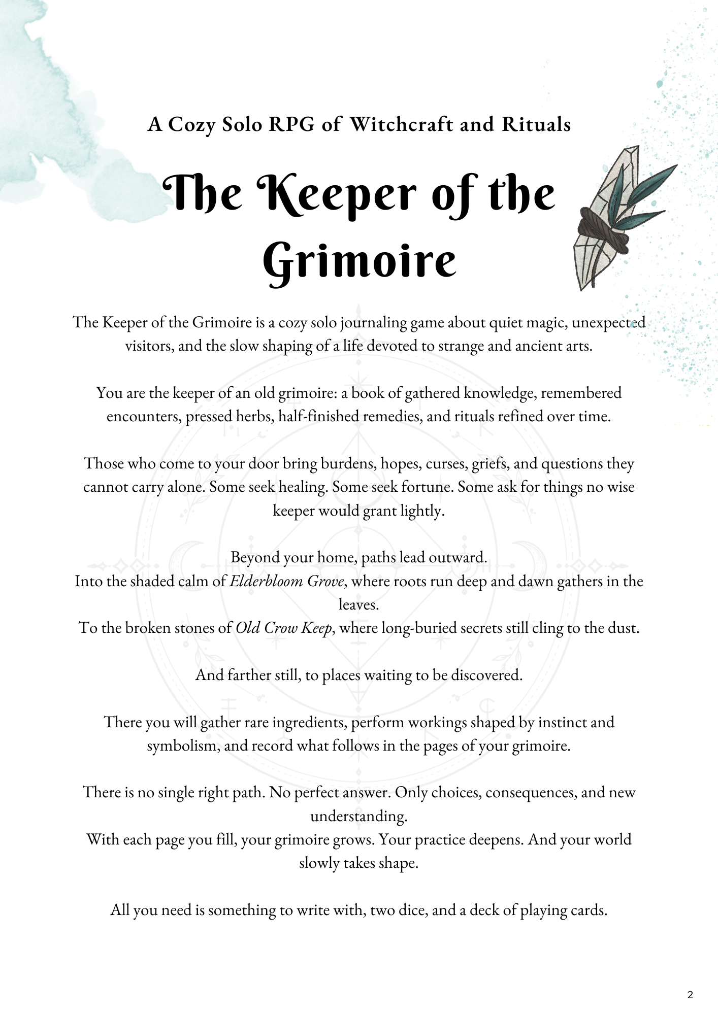 Screenshot 2 for The Keeper of the Grimoire
