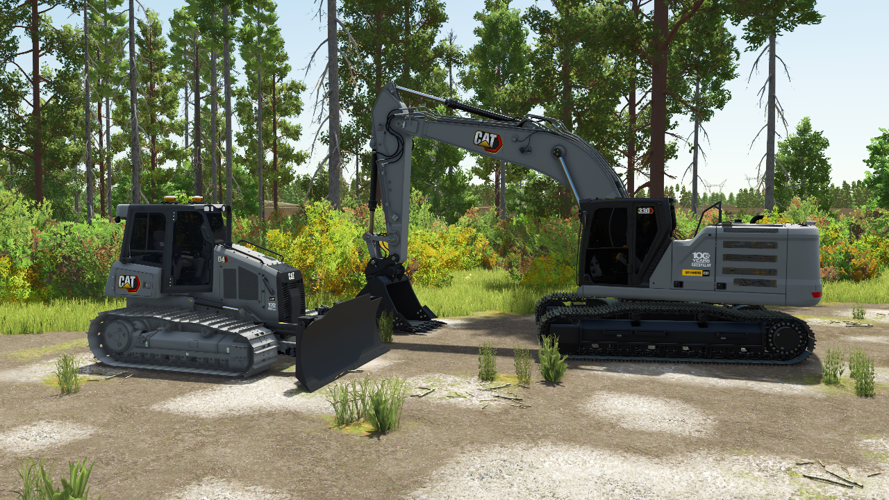 Screenshot 4 for FS25 Caterpillar 330