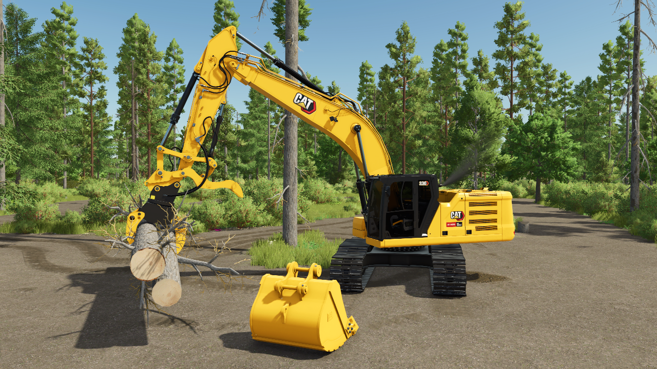 Screenshot 5 for FS25 Caterpillar 330