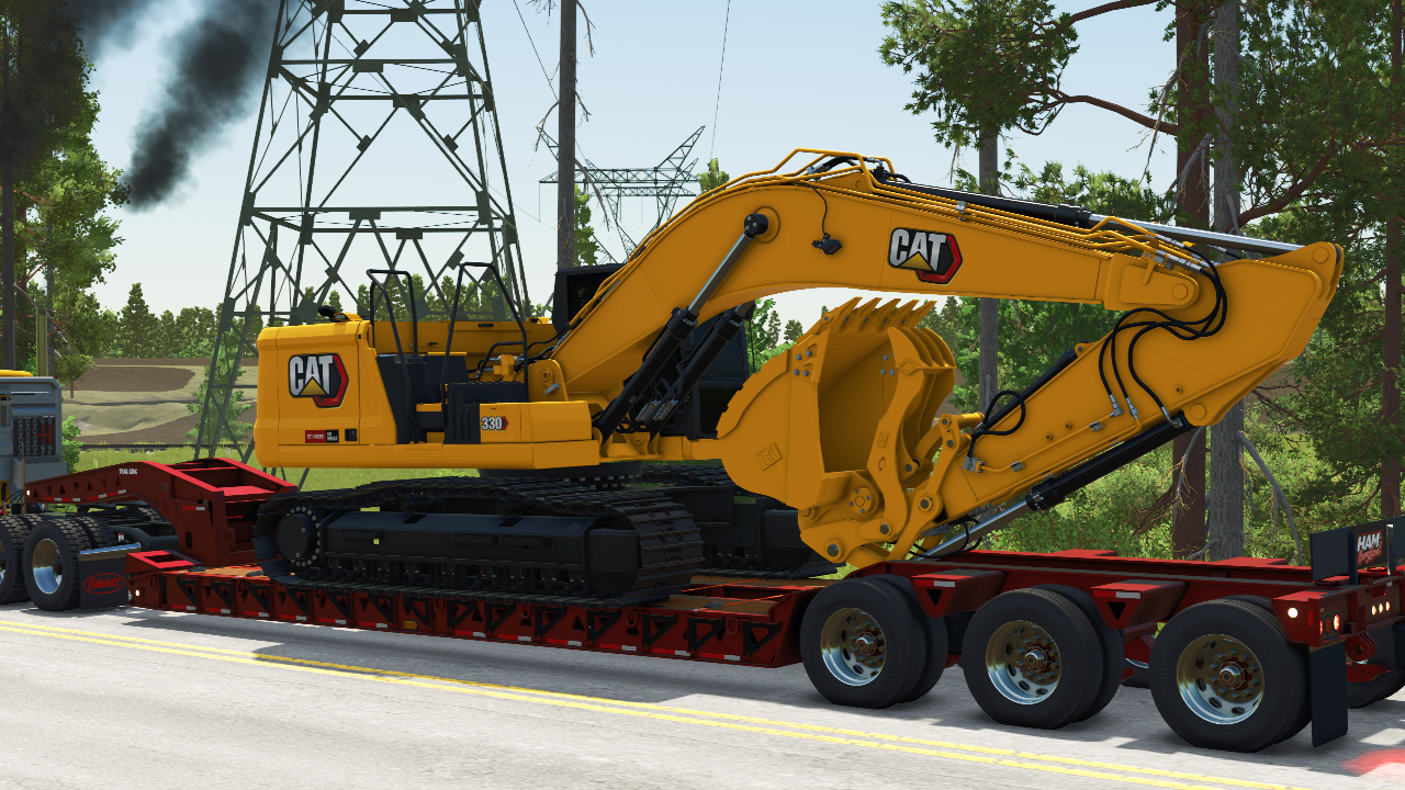 Screenshot 3 for FS25 Caterpillar 330