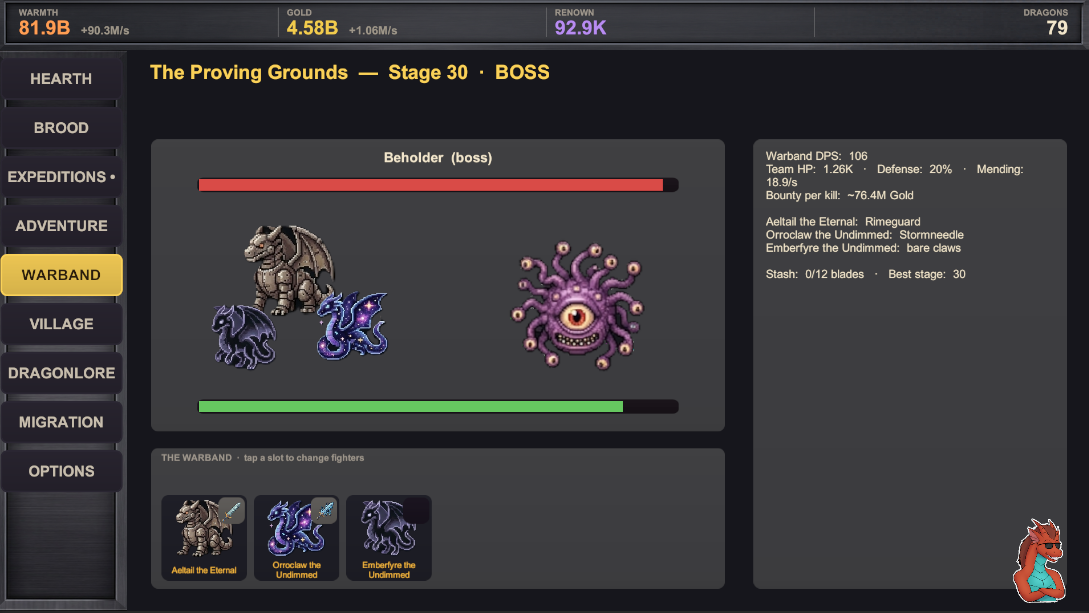 Screenshot 4 for Dragon Village Idle - Prototype
