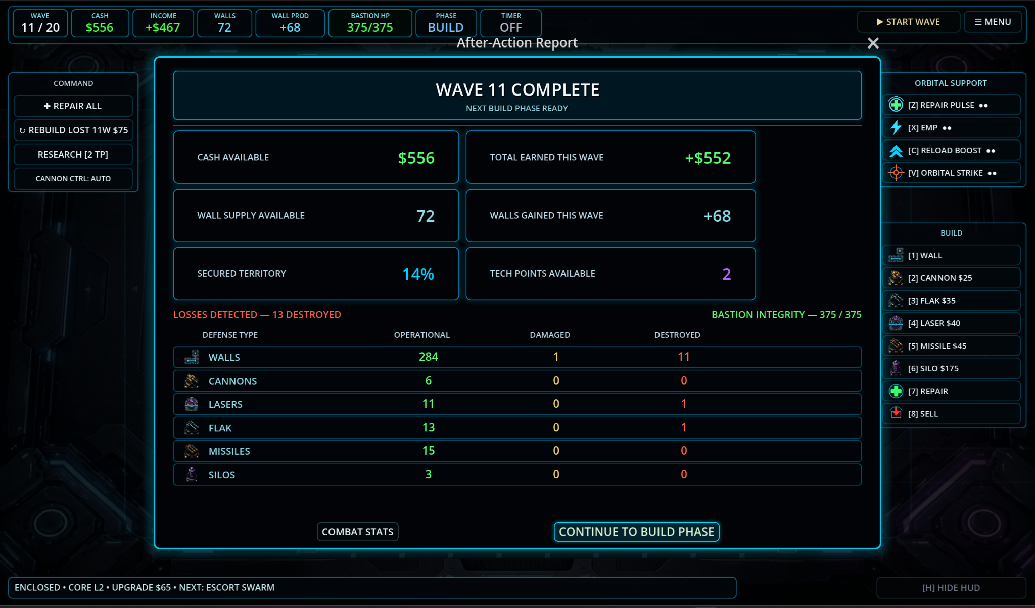 Screenshot 6 for Bastion Grid: Tactical Defense Command