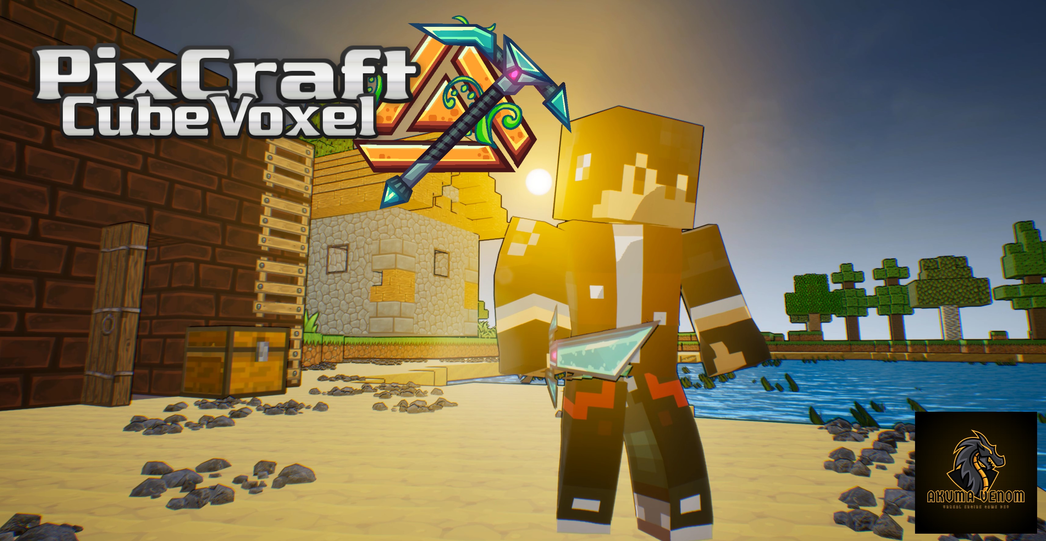 Screenshot 2 for PixCraft CubeVoxel UE5