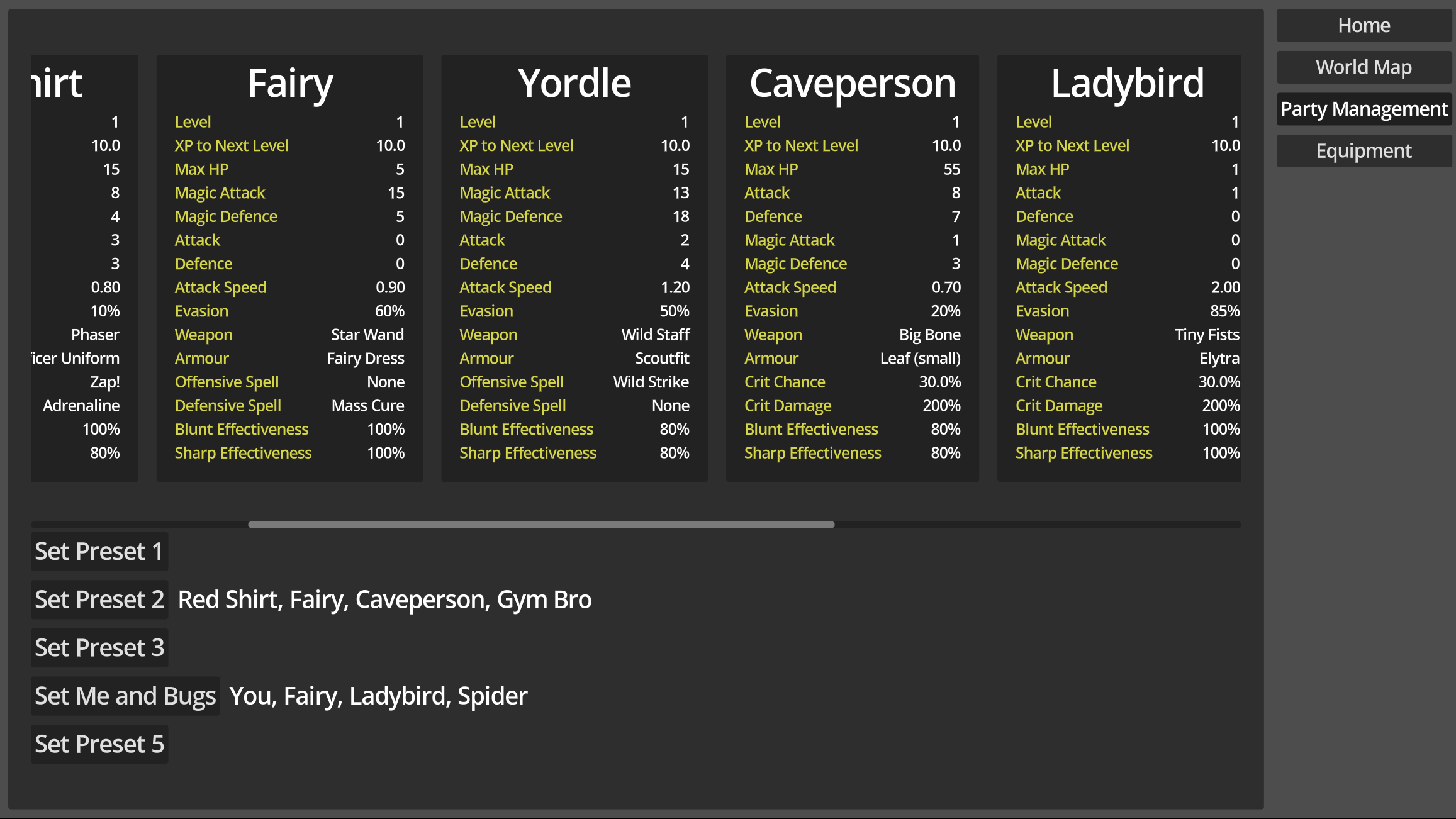 Screenshot 2 for A Nacissist's Guide to Dungeon Crawling