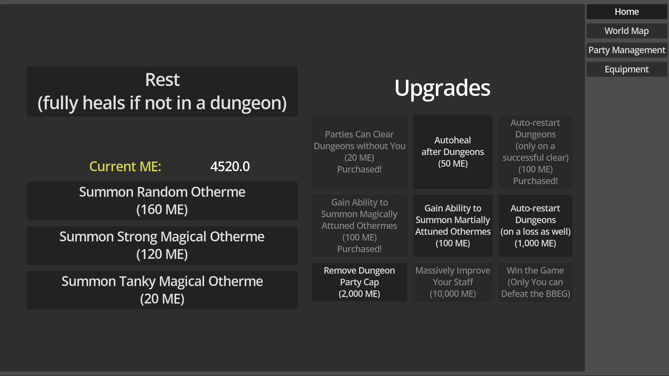 Screenshot 5 for A Nacissist's Guide to Dungeon Crawling