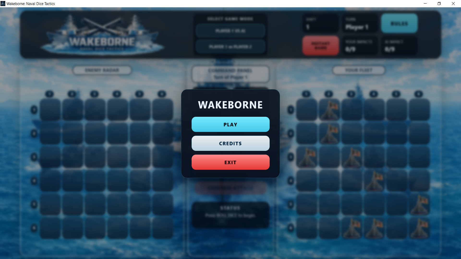 Screenshot 2 for Wakeborne: Naval Dice Tactics