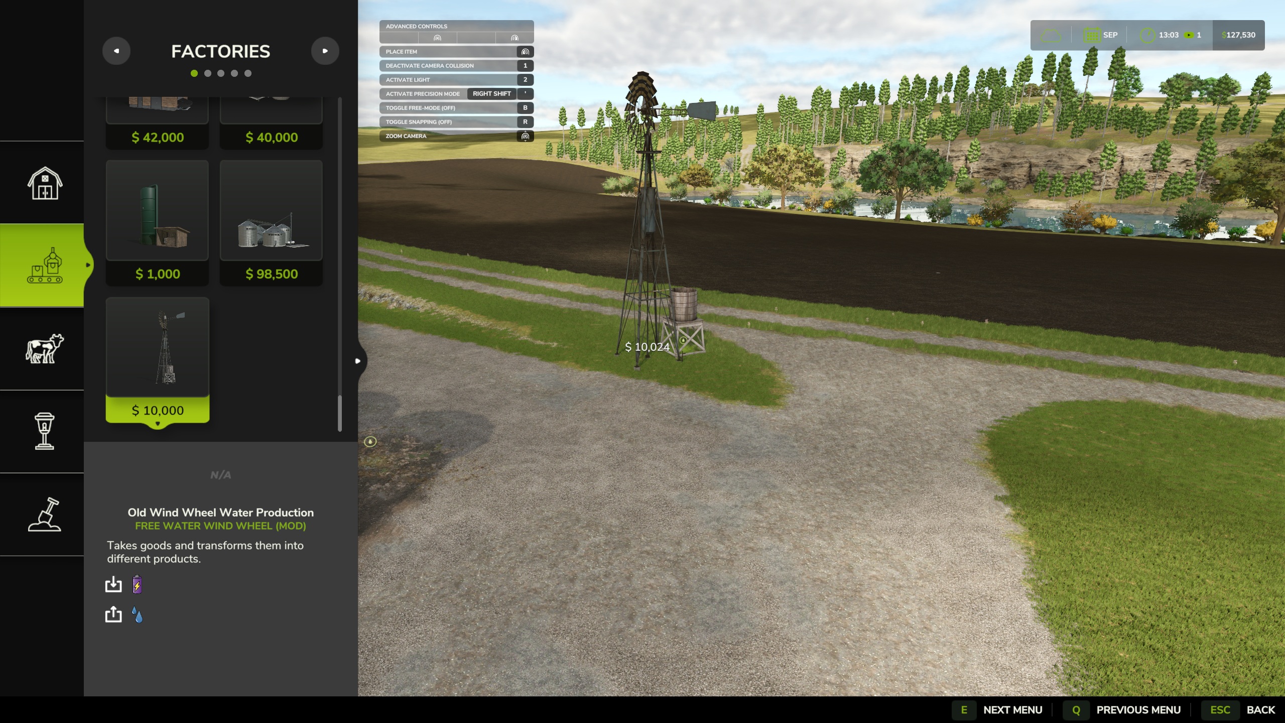 Screenshot 3 for FS25 - Water Distributing Windmill