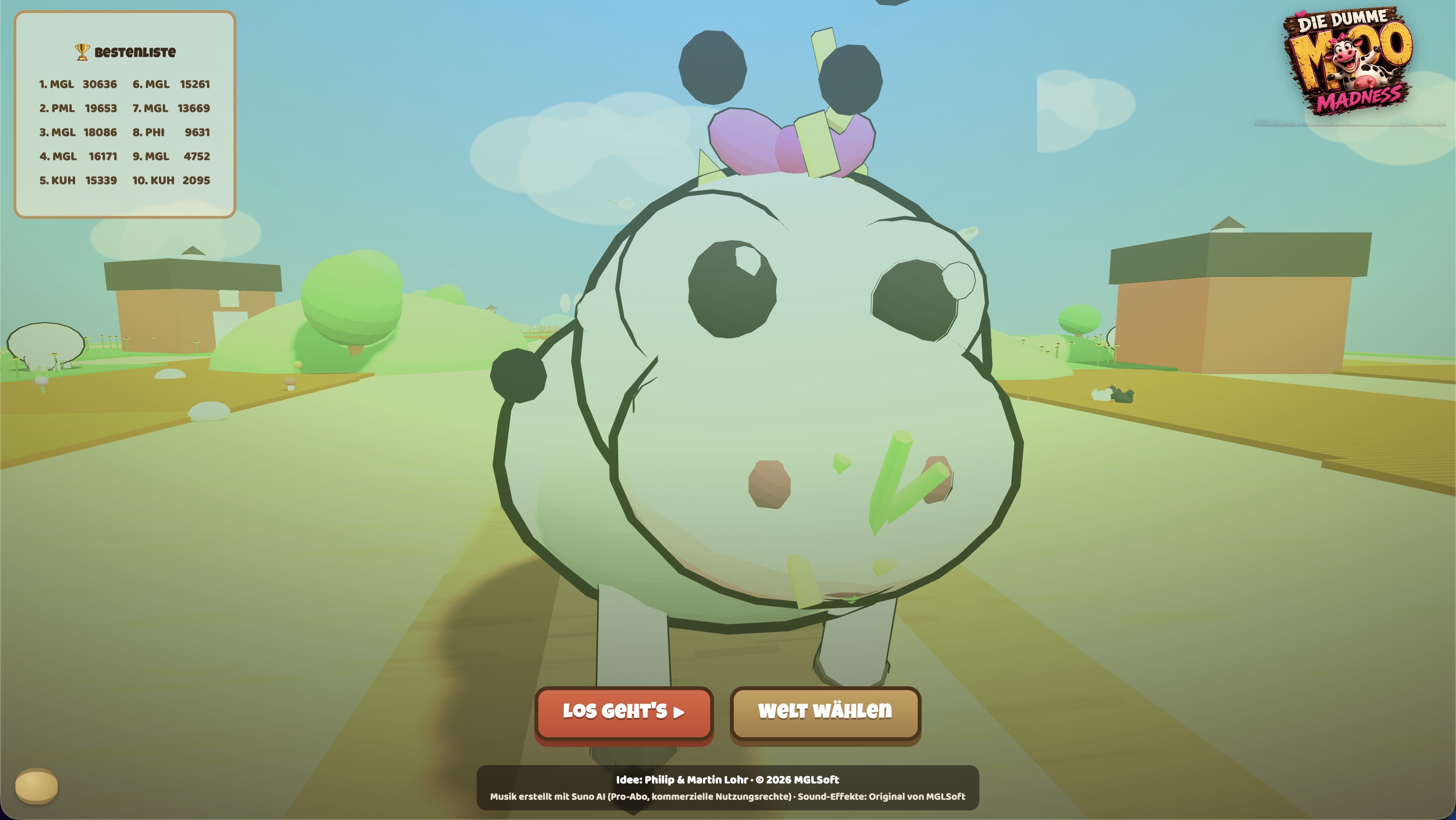Screenshot 2 for MOO MADNESS: Die dumme Kuh
