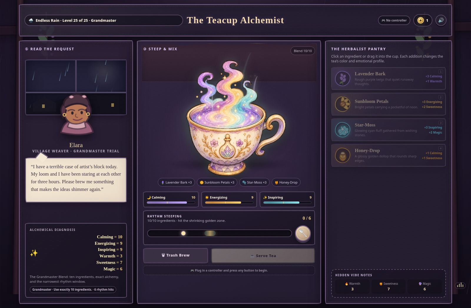 Screenshot 2 for The Teacup Alchemist