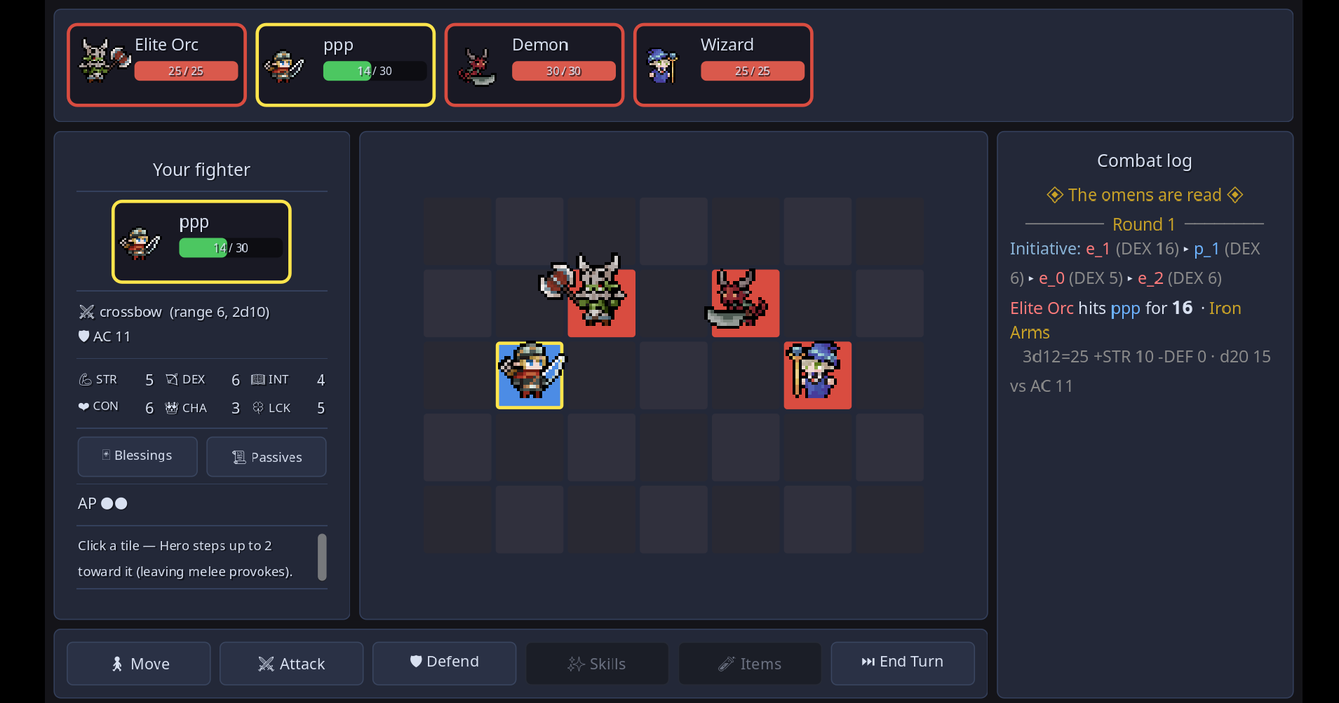 Screenshot 3 for Arcanum XVI