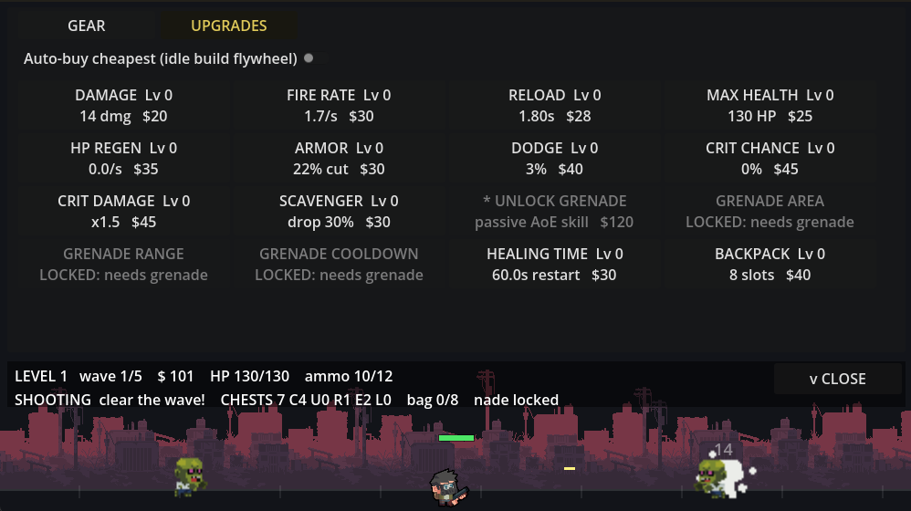 Screenshot 3 for Idle Outbreak Z